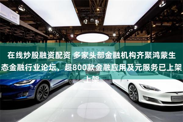 在线炒股融资配资 多家头部金融机构齐聚鸿蒙生态金融行业论坛，超800款金融应用及元服务已上架
