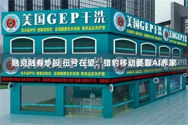 融资融券炒股 扭亏在望：猎豹移动要靠AI养家