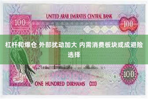 杠杆和爆仓 外部扰动加大 内需消费板块或成避险选择